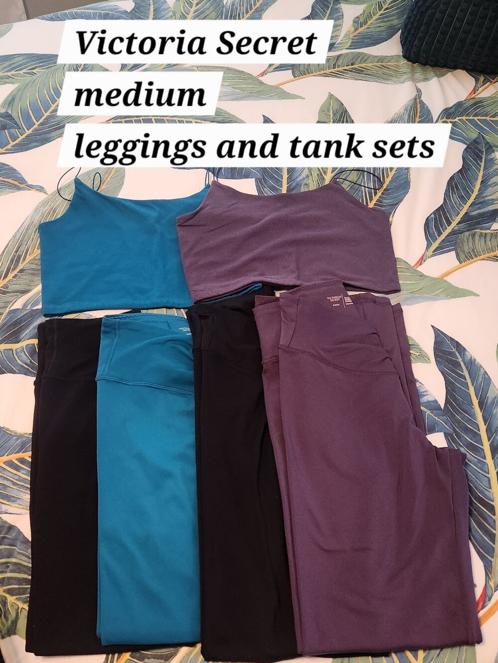 Victoria's Secret Medium Leggings & Tank Set